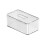 (Transparent, L) Modern Tissue Box with Cover - Easy Refill 5