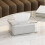(Transparent, L) Modern Tissue Box with Cover - Easy Refill 6