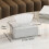 (Transparent, L) Modern Tissue Box with Cover - Easy Refill 7