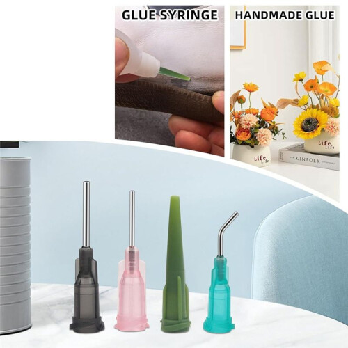 Different Gauge Blunt Tip Dispensing Needles & Luer Lock Needle -for Refilling Liquid Inks 1