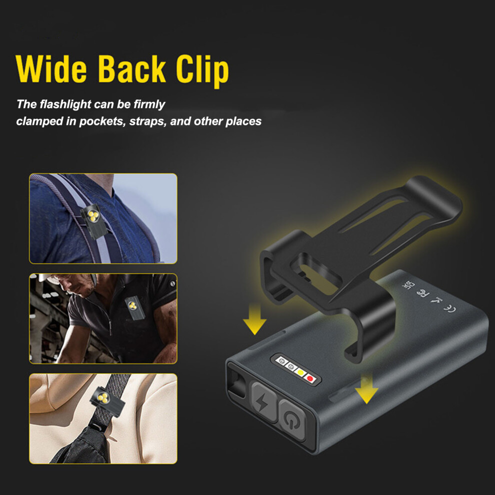 Mini Keychain Light 1100LM Multi-Colour