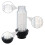 Water Filter Garden Hose, 3/4 Inch Water Pre-Filter Water Filter Set with 15 Filter Inserts + 6 Quick Adapters 8