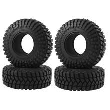 4PCS 110x39MM 1,9 Gummi Radreifen Reifen für 1/10 RC Crawler Auto Axial SCX10 90046 SCX10 III AXI03007 TRX4 D90