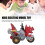 Kids 3W Dinosaur Motorcycle Model 2.4G RC Light Battery Powered 8