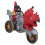 Kids 3W Dinosaur Motorcycle Model 2.4G RC Light Battery Powered 14