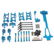 Kits de ModificaçãO de AcessóRios de AtualizaçãO de Metal para 144001 144002 144010 124017 124018 124019 PeçAs de AtualizaçãO de Carro RC, 2