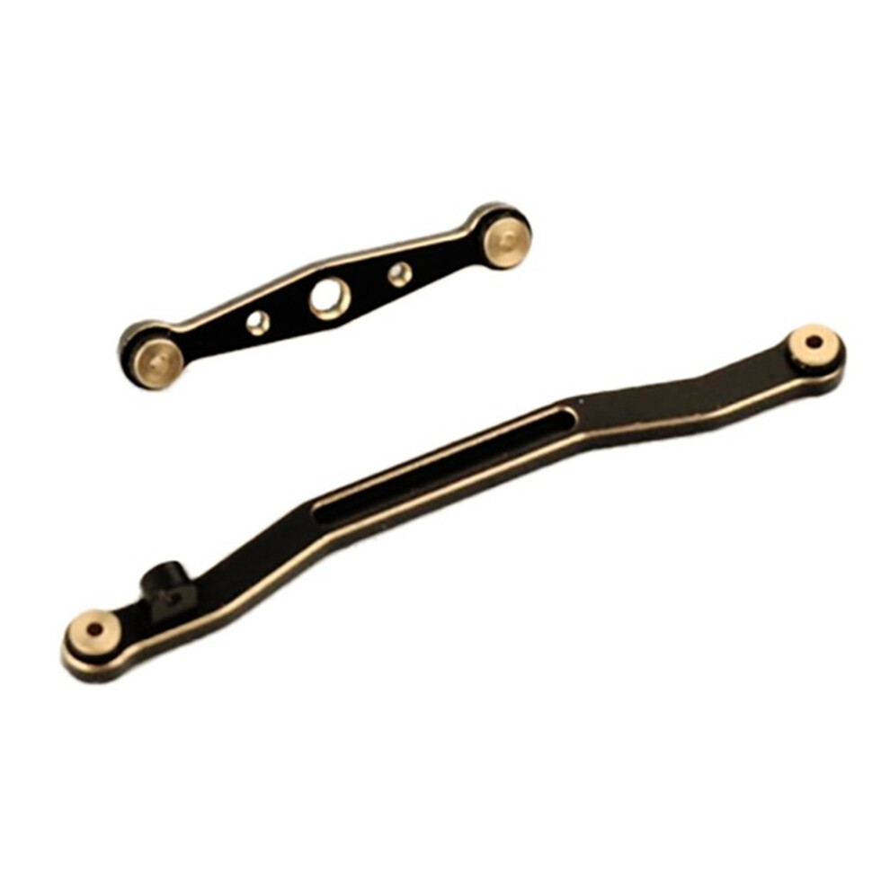 Brass Steering Rods Steering Linkage Tie Link For Axial Scx24 Gladiator Bronco Deadbolt 1/24 Rc Crawler Car Parts 4713631653021