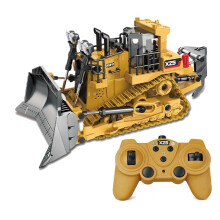 1:24 2,4 GHz 9 KanäLe Fernbedienung Traktor Spielzeug Bulldozer RC Aluminiumlegierung Technik Traktor Spielzeug für Kinder Stil A