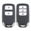 Car  Remote Key 2 Button 433Mhz ID47 Chip with Car  Remote Key 3 Button 433Mhz ID47 Chip 1