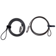1 Pcs Laptop Notebook Cable Lock 4 Digit Password Lock & 1 Pcs 4 Digital Universal Lock USB Laptop Security Cable Lock