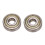 2X 6200Z 10mm x 30mm x 9mm Double Shielded  Bearing 1