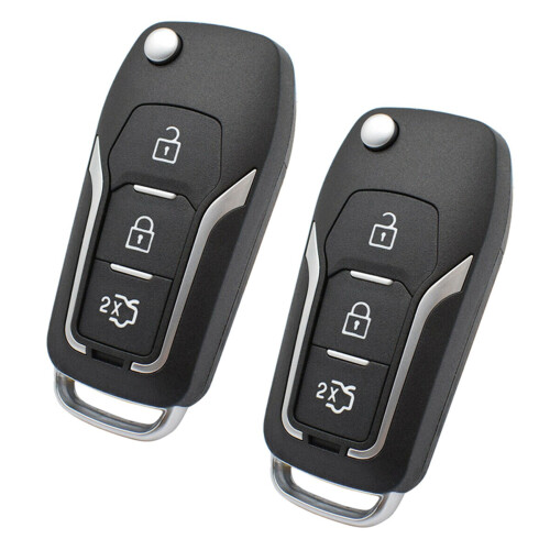 2X Car Remote Key Shell Case for  Focus Fiesta  Mondeo C-Max Ranger