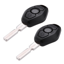 2X Remote Auto Schluesselanhaenger Huelle Schale fuer  3 5 7 SERIE Z3 Z4 X3 X5 M5 325I E38 E39 E46