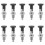 10X M10 Stainless Steel Self Locking Index Plunger Pin with Self Locking Function for Dividing 1