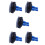 5X 5V-25V  Voltmeter LED Digital Display Panel Mounted Round Waterproof Car Motorcycle Car 1