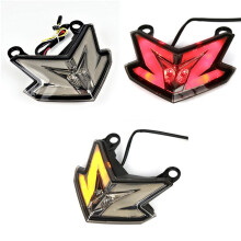 Moto Fanale Posteriore un Led Freno Posteriore Indicatore di Direzione Della Lampada Fanale Posteriore per Z800 Zx6R Z125