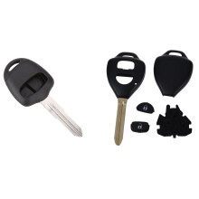 2 Button Shell Key PLIP Remote Key with 2 Buttons Keyless Entry Remote Car Key Fob Shell Case Protection Cover