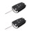 2X Foldable Remote Key Shell 3 Bouton for  Zafira  Astra Insignia 1