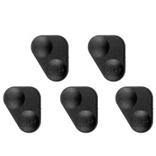 5X Gumowa Osłona na Breloki z 2 Przyciskami na Pilota - YWC000300 do Land/ P38 Czarny