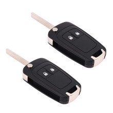 2X 2 Buttons 434MHz with ID46 Chip Car Remote Control Key Fob for Aveo Cruze Orlando HU100 Blade