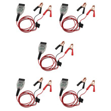 5X Auto OBD2 ECU-Connector Batterijbesparing Auto ECU-Geheugenbespaarders Automotive OBD 2 Noodstopcontact Autobrandstofbesparing A