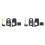 2X Remote Key Case  Key Shell Blade Fob Key Case for 2006-2011  1 3 5 6 Series E90 E91 E92 E60 KR55WK49123 1