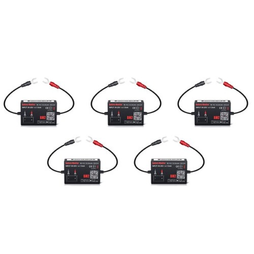 5X  BM2 12V-Batterijmonitor Autobatterijanalysator Testbatterijdiagnosetool voor Android IOS-Telefoon