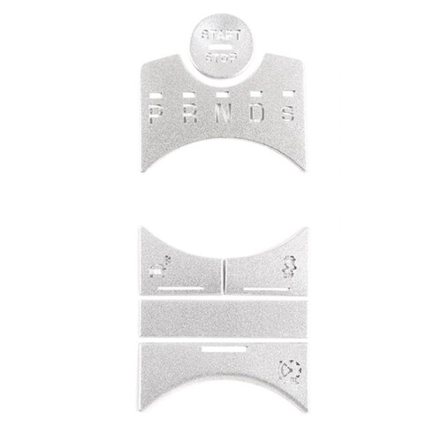 Car Central Control Gear Shift Panel Button Cover Sticker Fit for  XF 2012 2013 2014 2015