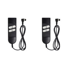 2X Reemplazo del Control Remoto del Sofá Eléctrico, Reemplazo del Control Remoto del Sillón Reclinable Eléctrico de 5 Pines Y 4 Botones para OKIN