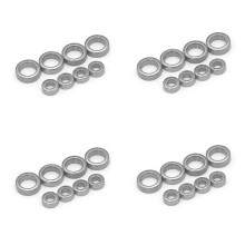 32Pièces Séries Roulements à Billes 4X8X3mm 8X12X3.5mm pour HSP Himoto E18 1/18 Pièces de Rechange pour Voiture A949 A959 A969 A979 A959-B