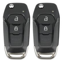 2X Car Remote Key 2 Button 433Mhz Fit for Ranger F150 2015 2016 2017 2018 Id49 Pcf7945P Eb3T-15K601-Ba