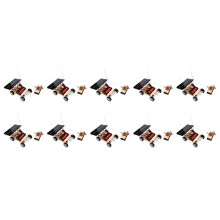 10X Monteer een Afstandsbediening RC Auto op Zonne- Educatief Speelgoed DIY Wetenschap Technologie Autospeelgoedset voor Kinderen Geschenken