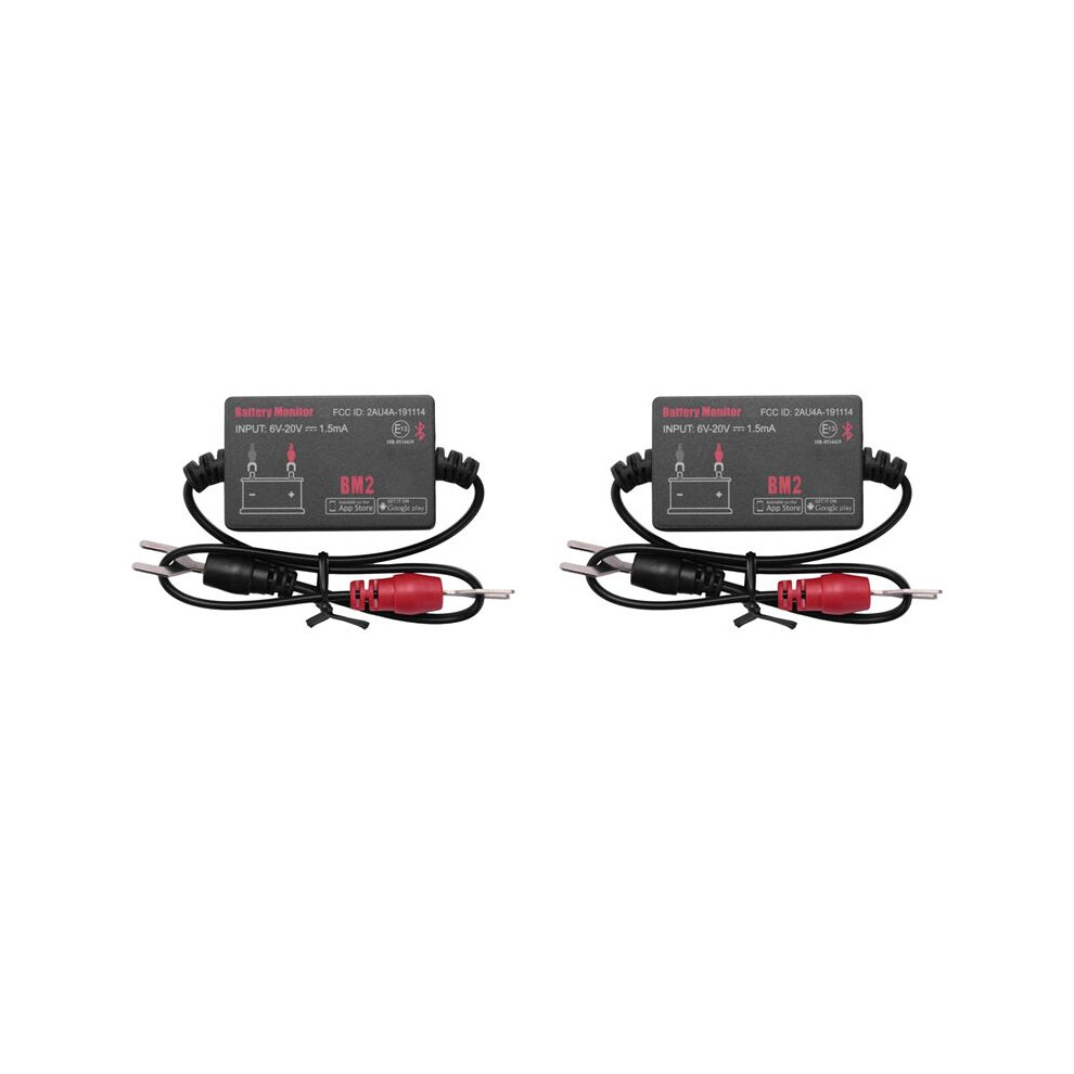 Photos - Car Service Station Equipment 2X 12V Car Battery 4.0 Diagnostic Instrument BM2 Battery Monitor Tester