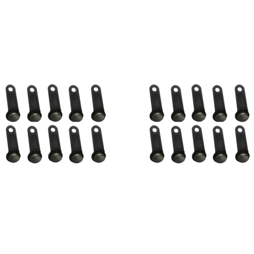 20Pcs Rw1990 Rewritable Rfid Tm Touch Memory Key Ibutton Information Button Electronic  Key Card