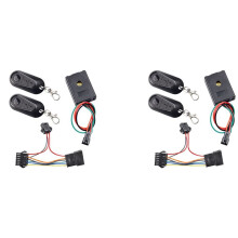 2X E-Bike Alarm System 36V 48V 60V 72V with Dual for Electric Bicycle Motorcycle Scooter Brushless Controller