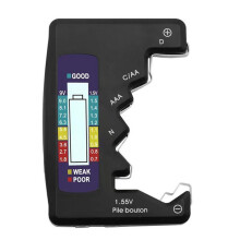 BT-886 Battery Tester Batteri Powertester Torrbatteri No.5 No.5 Digital Display Voltage Tester BT-886 Black
