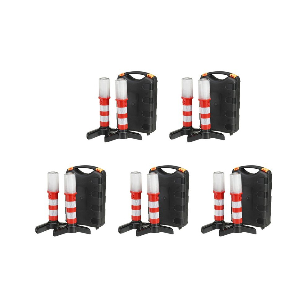 10Pcs Led Emergency Road Flash Flare Roadside Beacon Safety Strobe Warning 4713038405780