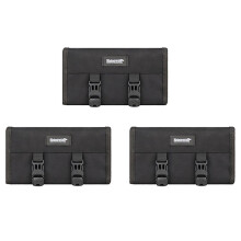 3X Rhinowalk Motorrad Werkzeug Rolle Tasche, Tragbare Motor Sattel Taschen, Seitliche Werkzeug Aufbewahrung Tasche, Draussen Reisen, Reparatur, Arbeit