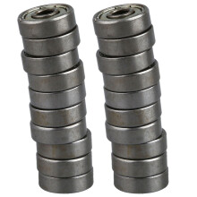 20 Pcs 625ZZ Rolamento de Esferas Radial de Ranhura Profunda de Linha úNica 16 Mm X 5 Mm X 5 Mm