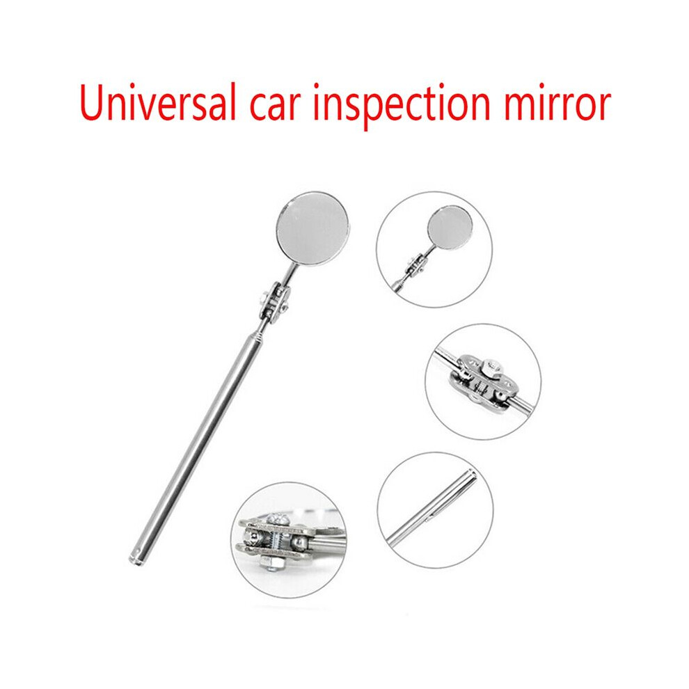 3X Universal Automotive Maintenance Inspection Mirror Folding Telescopic Reflector Welding Chassis Inspection Mirror 4712553212552