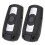2X Replacement 3 Button  Remote Keyless Key Shell Fob Case for  1 3 5 6 7 E90 E93 E92 M3 M5 X3 X5 1