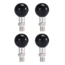 4Pcs 1Inch Base M10 x 1.25 Male Thread Mount Motorcycle Motorbike for