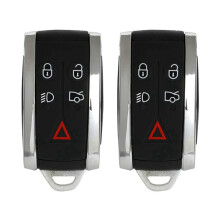 2X für Schlüssel Schale 5 Tasten XK XKR Auto Schlüssel Schale