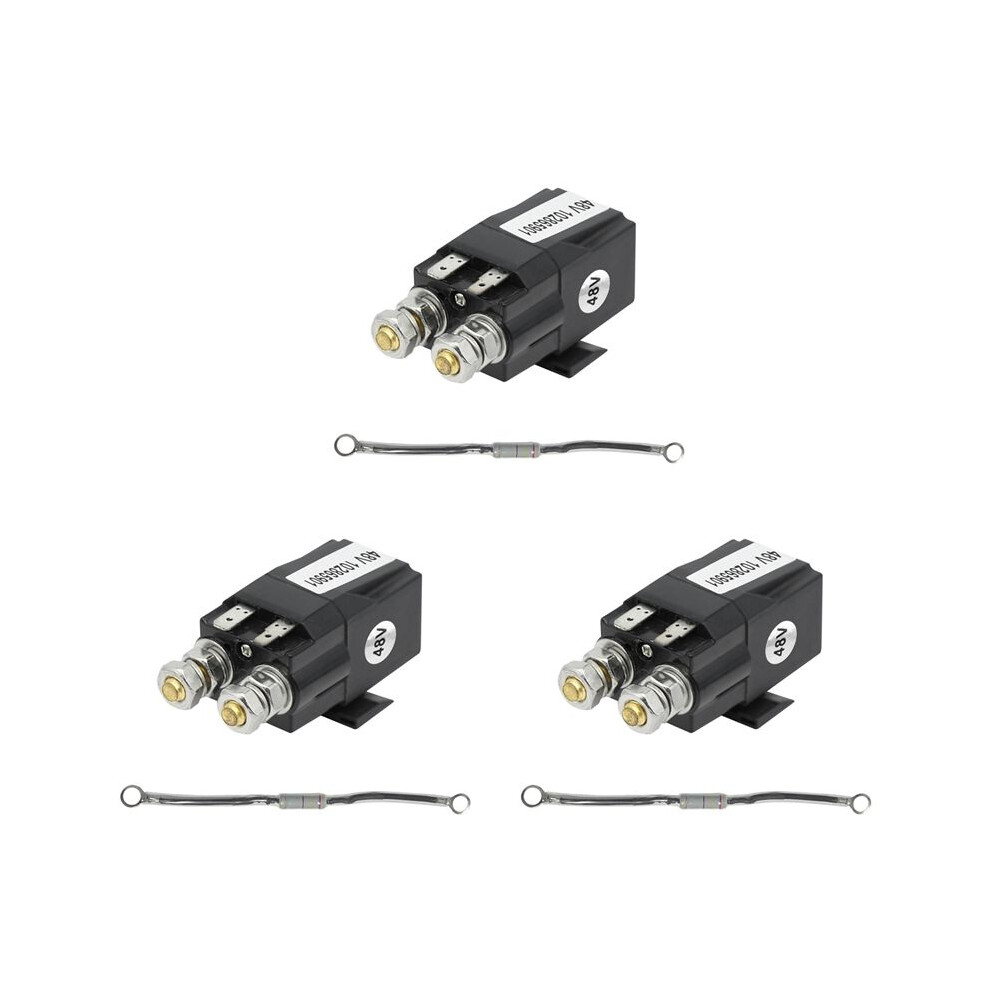3X Relay Resistance For Club Car Cart 48 Volt Solenoid & Precedent 102865901 1014947 6031515006625