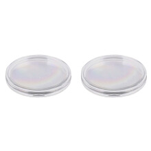 80X 46 mm Coin Capsules Plastic Round Coin Holder Case and 7Sizes (16/20/25/27/30/38/46mm) Protect Gasket