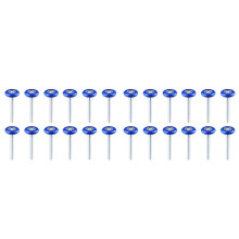 24 Pack 1.8 Inch Nylon Sealed Garage Door Rollers, Quiet/Durable and High Load, High Performance Bearing,