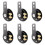 6X Corno Elettrico 6V Nero Mount per Auto, Moto, Camion 1