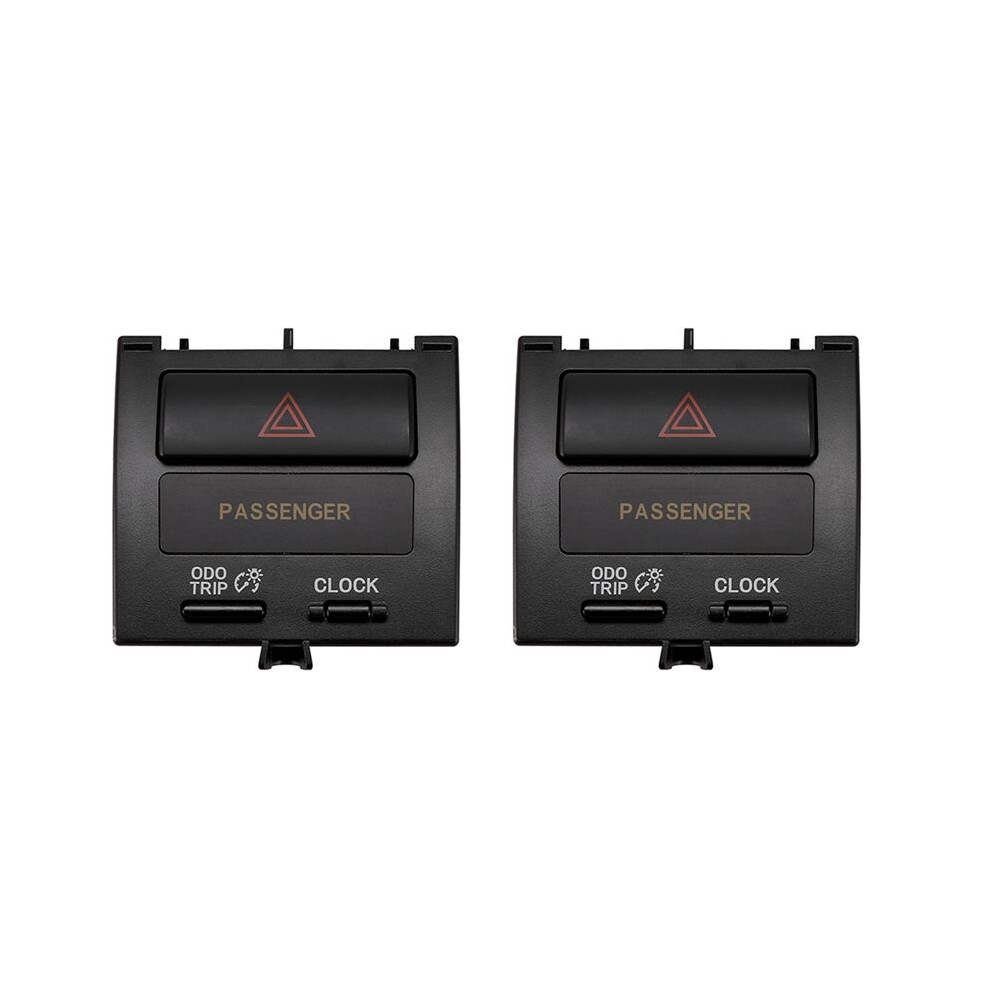 2X Car Dashboard Emergency Button Assembly Double Flash Button Warning Llight Button For Vios Yaris 4712295037628