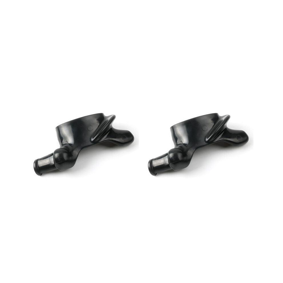 2X Wing Style Plastic Duckhead. Mount/Demount Part Number 4-120129B. For Corghi, Hunter Tcx,Mts Tire Changers Black 4713464897098