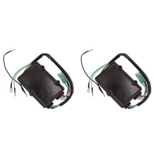 2X 855713A4 CDI for Mercury Mariner Outboard Motor Parts Box PS 2 Stroke 855713A3 6-25HP 855713